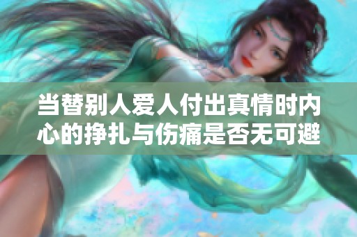 当替别人爱人付出真情时内心的挣扎与伤痛是否无可避免