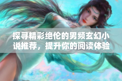 探寻精彩绝伦的男频玄幻小说推荐，提升你的阅读体验与享受