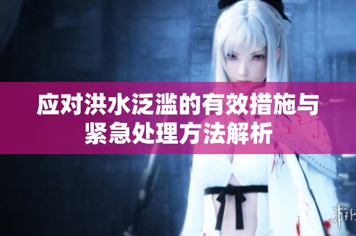 应对洪水泛滥的有效措施与紧急处理方法解析