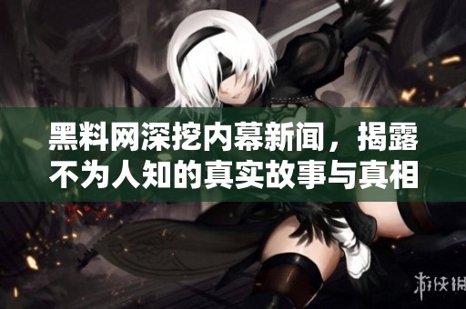黑料网深挖内幕新闻，揭露不为人知的真实故事与真相