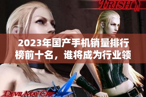 2023年国产手机销量排行榜前十名，谁将成为行业领军者