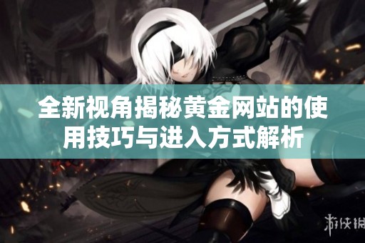 全新视角揭秘黄金网站的使用技巧与进入方式解析