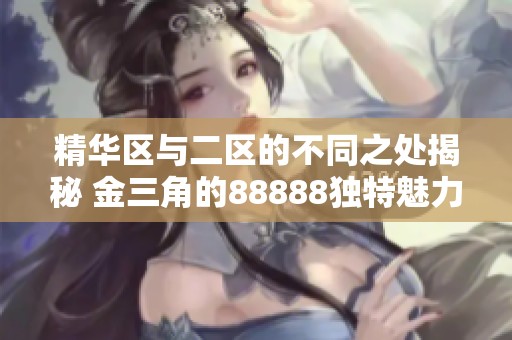 精华区与二区的不同之处揭秘 金三角的88888独特魅力分析