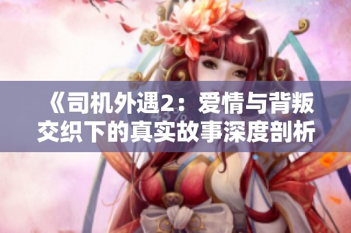 《司机外遇2：爱情与背叛交织下的真实故事深度剖析》