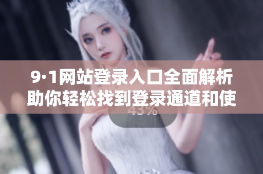 9·1网站登录入口全面解析助你轻松找到登录通道和使用方法