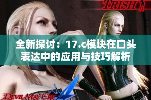 全新探讨：17.c模块在口头表达中的应用与技巧解析