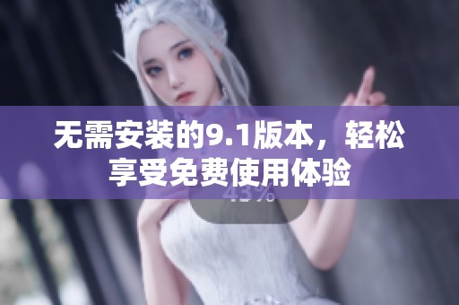 无需安装的9.1版本，轻松享受免费使用体验