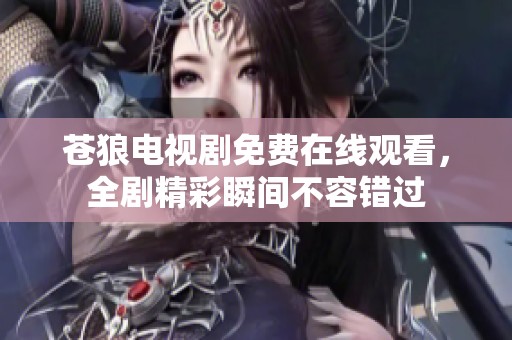 苍狼电视剧免费在线观看，全剧精彩瞬间不容错过