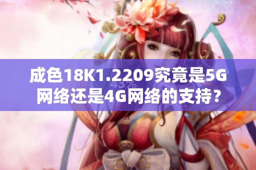 成色18K1.2209究竟是5G网络还是4G网络的支持？