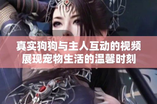 真实狗狗与主人互动的视频展现宠物生活的温馨时刻