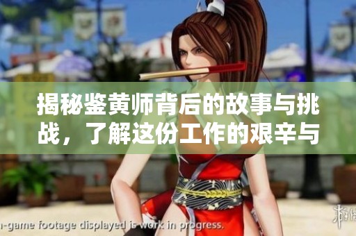 揭秘鉴黄师背后的故事与挑战，了解这份工作的艰辛与重要性