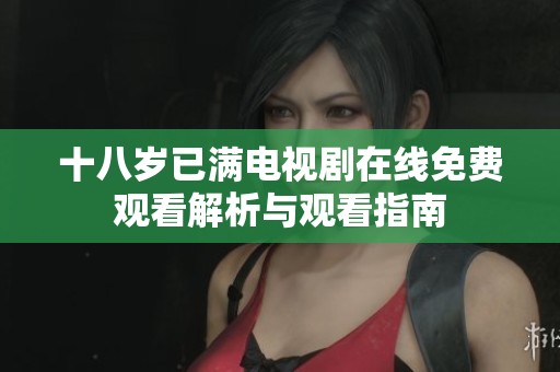 十八岁已满电视剧在线免费观看解析与观看指南