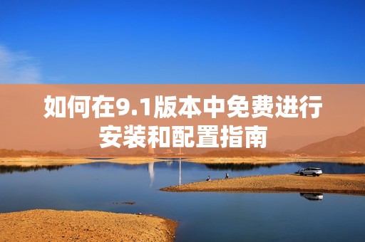 如何在9.1版本中免费进行安装和配置指南