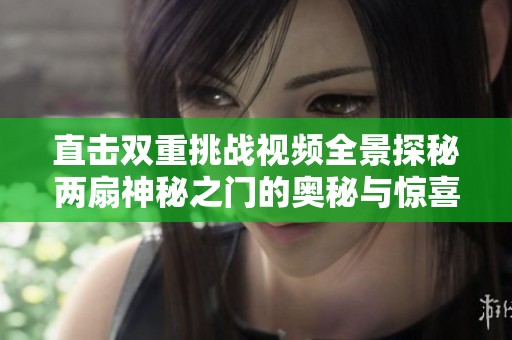 直击双重挑战视频全景探秘两扇神秘之门的奥秘与惊喜
