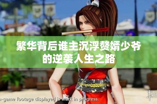 繁华背后谁主沉浮赘婿少爷的逆袭人生之路