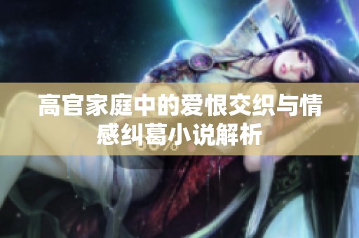 高官家庭中的爱恨交织与情感纠葛小说解析
