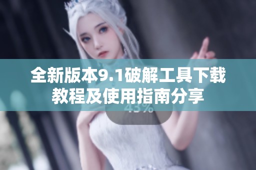 全新版本9.1破解工具下载教程及使用指南分享