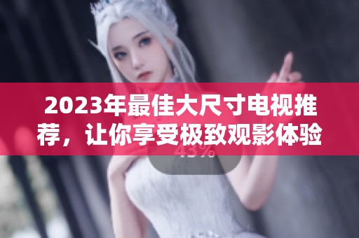 2023年最佳大尺寸电视推荐，让你享受极致观影体验