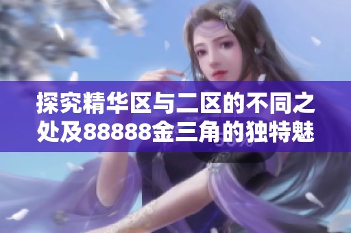 探究精华区与二区的不同之处及88888金三角的独特魅力