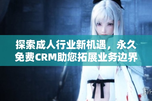 探索成人行业新机遇，永久免费CRM助您拓展业务边界