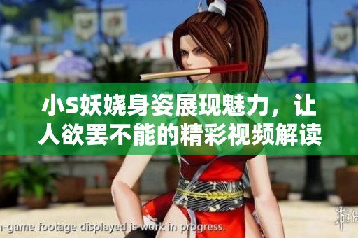 小S妖娆身姿展现魅力，让人欲罢不能的精彩视频解读