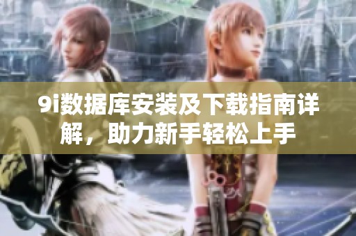 9i数据库安装及下载指南详解，助力新手轻松上手