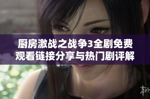 厨房激战之战争3全剧免费观看链接分享与热门剧评解析
