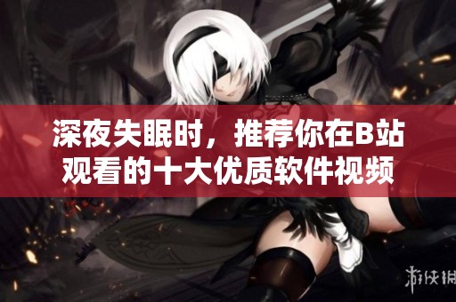 深夜失眠时，推荐你在B站观看的十大优质软件视频