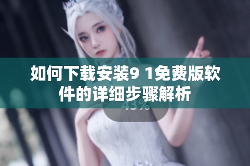如何下载安装9 1免费版软件的详细步骤解析